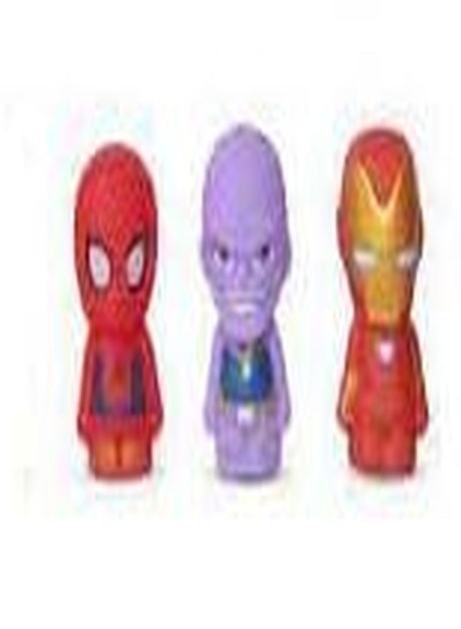 JAPSI Superhero Finger Puppets, Set of 5 Characters, Kids Party Return Gifts, Plastic Toys - Image 1